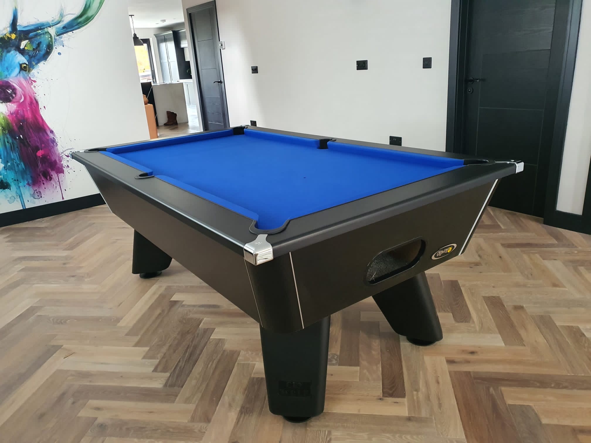 Crywolf Pool Table - Black 6 Ft